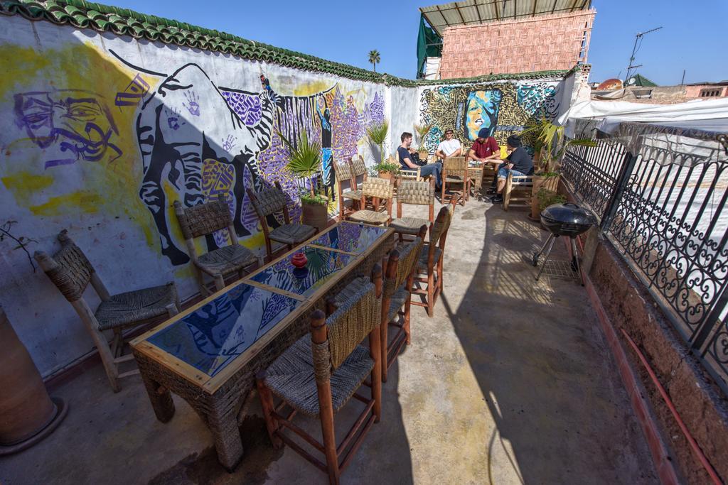 Backpackers Grapevine Hostel Marrakesh Exteriör bild