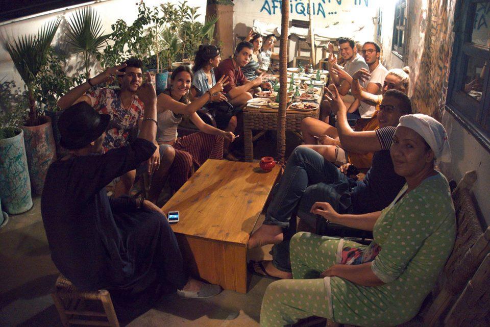 Backpackers Grapevine Hostel Marrakesh Exteriör bild