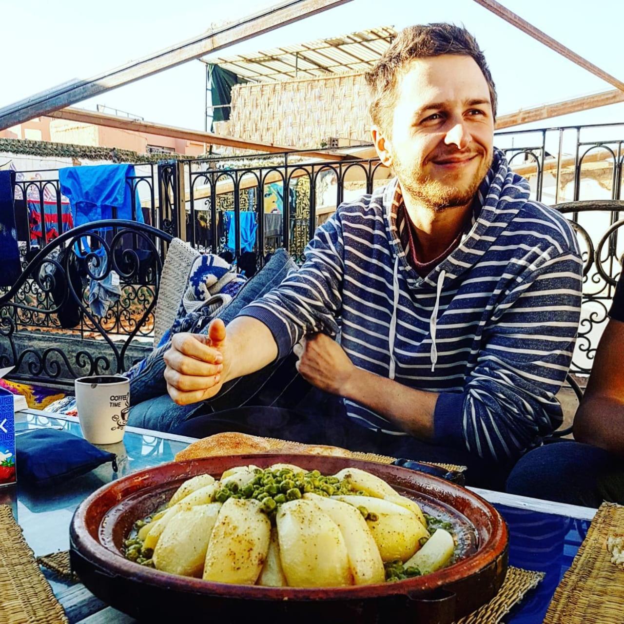 Backpackers Grapevine Hostel Marrakesh Exteriör bild